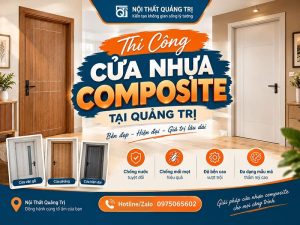Thi công cửa nhựa Composite tại Quảng Trị