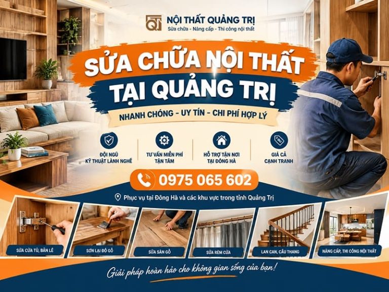 Sửa chữa nội thất tại Quảng Trị