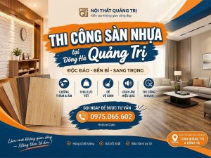 Thi công sàn nhựa tại Đông Hà Quảng Trị