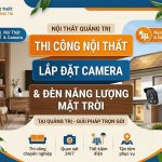 thi cong noi that camera den nang luong mat troi quang tri